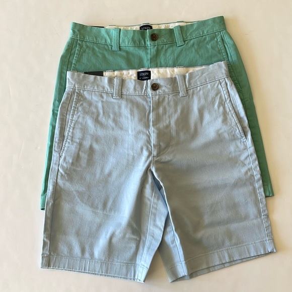 NWT J. Crew Men’s 9” Shorts - Picture 2 of 9